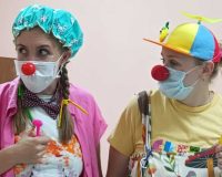 «Клоунский патруль» навестил юных пациентов из Владимира