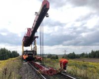 Железнодорожники приступили к завершающему этапу капитального ремонта пути в Орловской области
