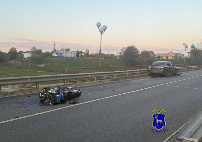 мотоциклист погиб