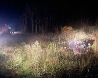 перевернулся и погиб в болоте