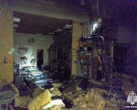 Под Рыбинском сгорел автосервис.