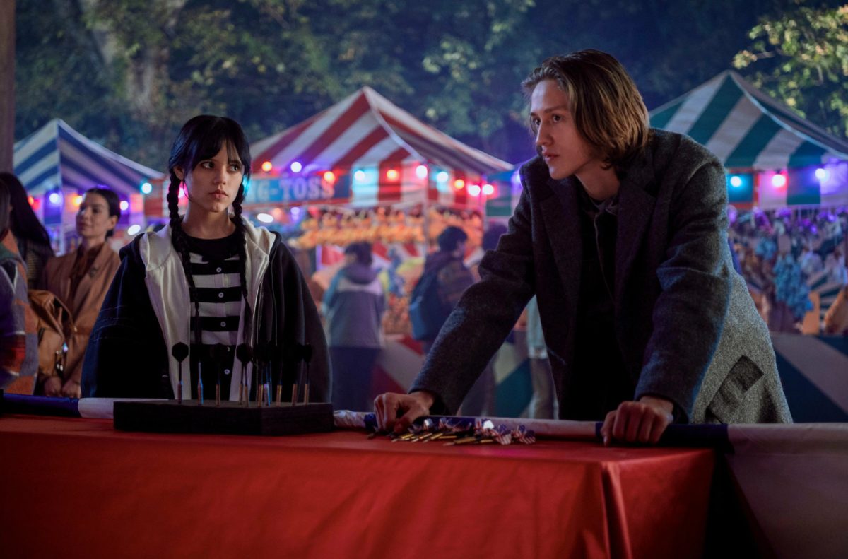 фрагмент из сериала Уэнздей