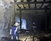 горят штольни