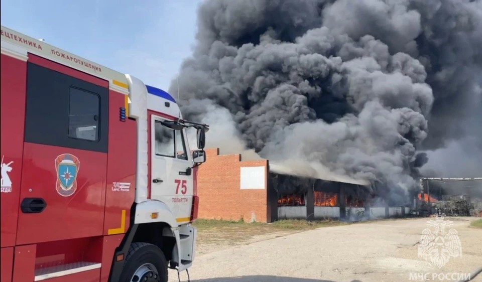 пожар тольятти