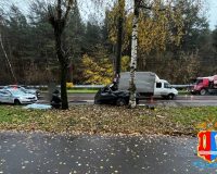 В Иванове молодой человек погиб в аварии, врезавшись в столб