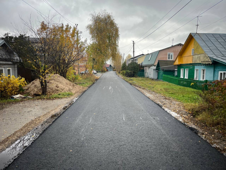 Ремонт дороги на 23-й Линии в Иванове близок к завершению