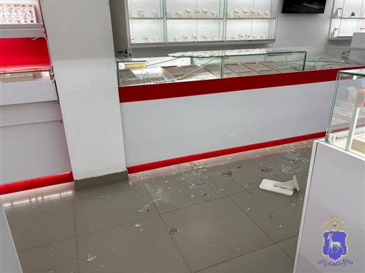 ограбил ювелирный