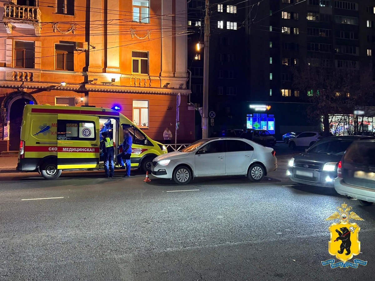 В Ярославле сбили мальчика.