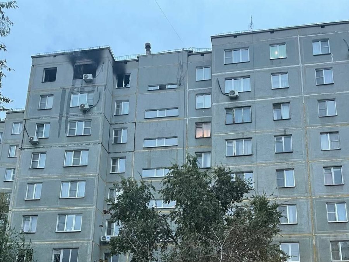 смертельный пожар на 9 этаже