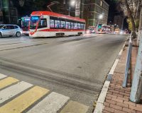 трамваи встали