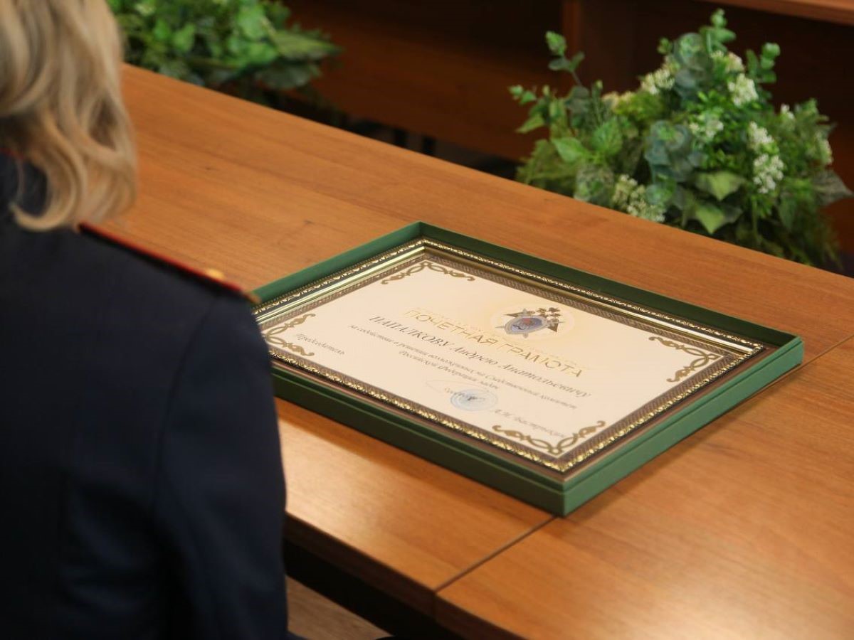 челябинца наградили за спасение ребенка