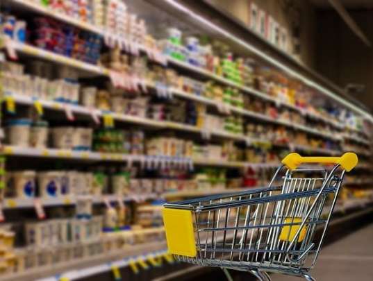 В Тамбове покупатель украл из гипермаркета тележку с продуктами