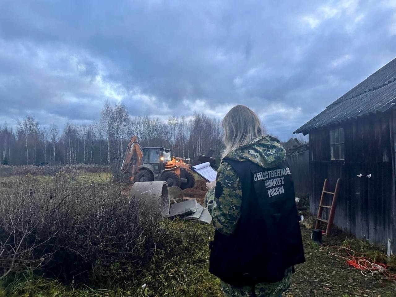 В деревне Пеньково Пестовского округа погиб рабочий