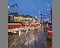 Появилась версия произошедшего в Туле ДТП с трамваем и маршрутками