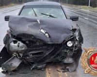 Две машины столкнулись на трассе в Ивановской области, есть пострадавшие