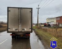 грузовик сбил мужчину