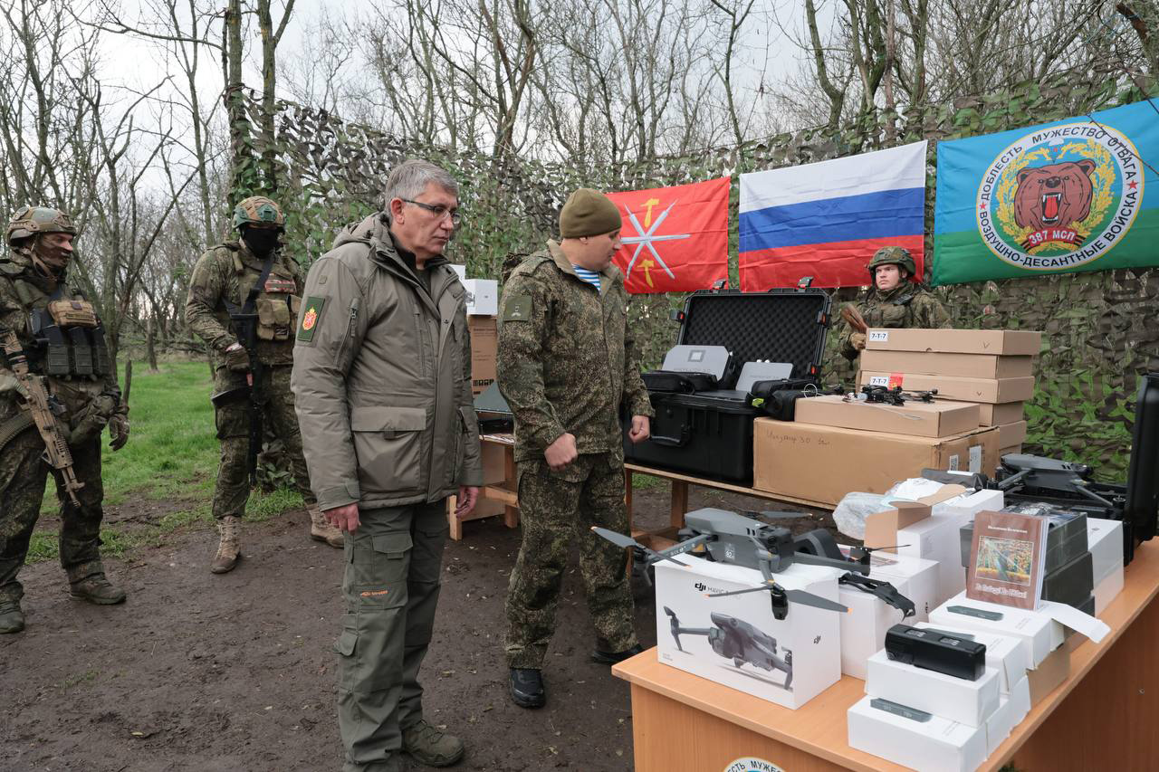 Губернатор Тульской области Дмитрий Миляев посетил воинскую часть в зоне СВО