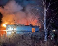 пожар Ясная Поляна