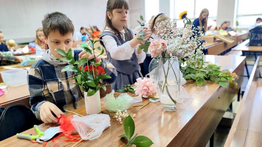 Школьники-аграрии показали свои работы