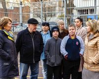 В Ленинском районе Ростова появилась новая детская площадка с мультиспортивной ареной