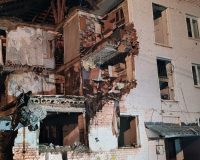 Появилось видео с места взрыва трехэтажки в поселке Тульской области