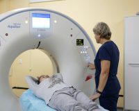 В новгородской Центральной городской клинической больнице начал работать новый томограф