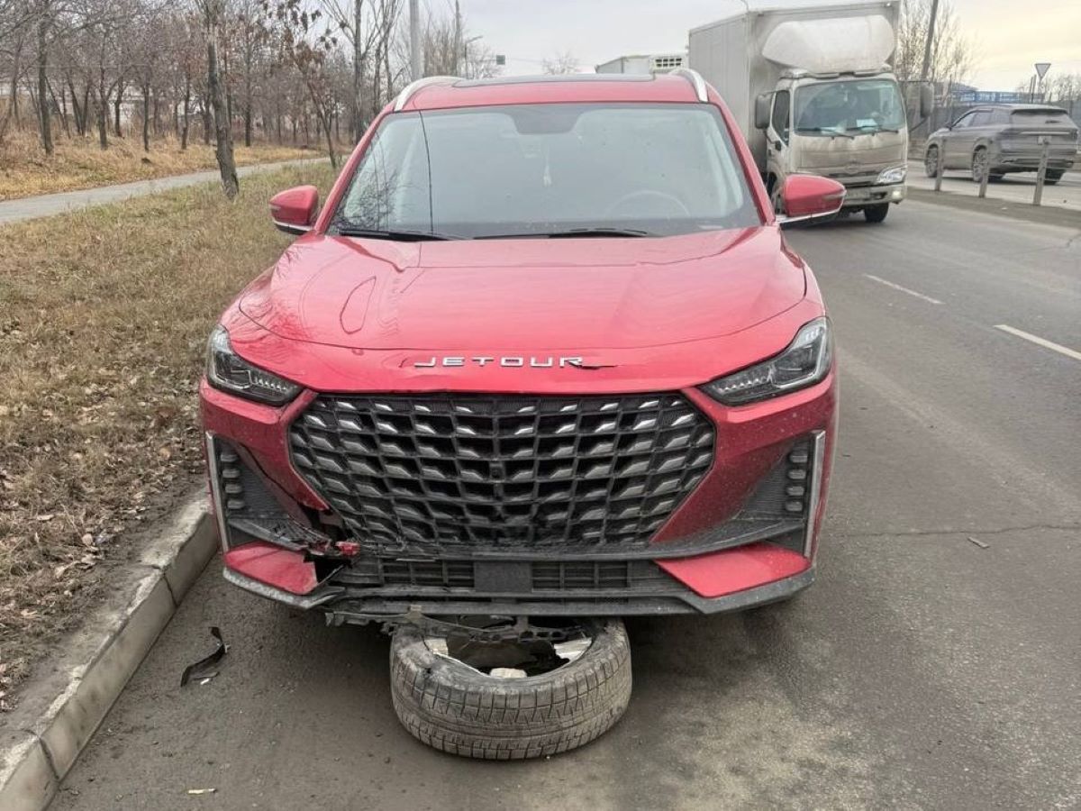 колесо устроило ДТП