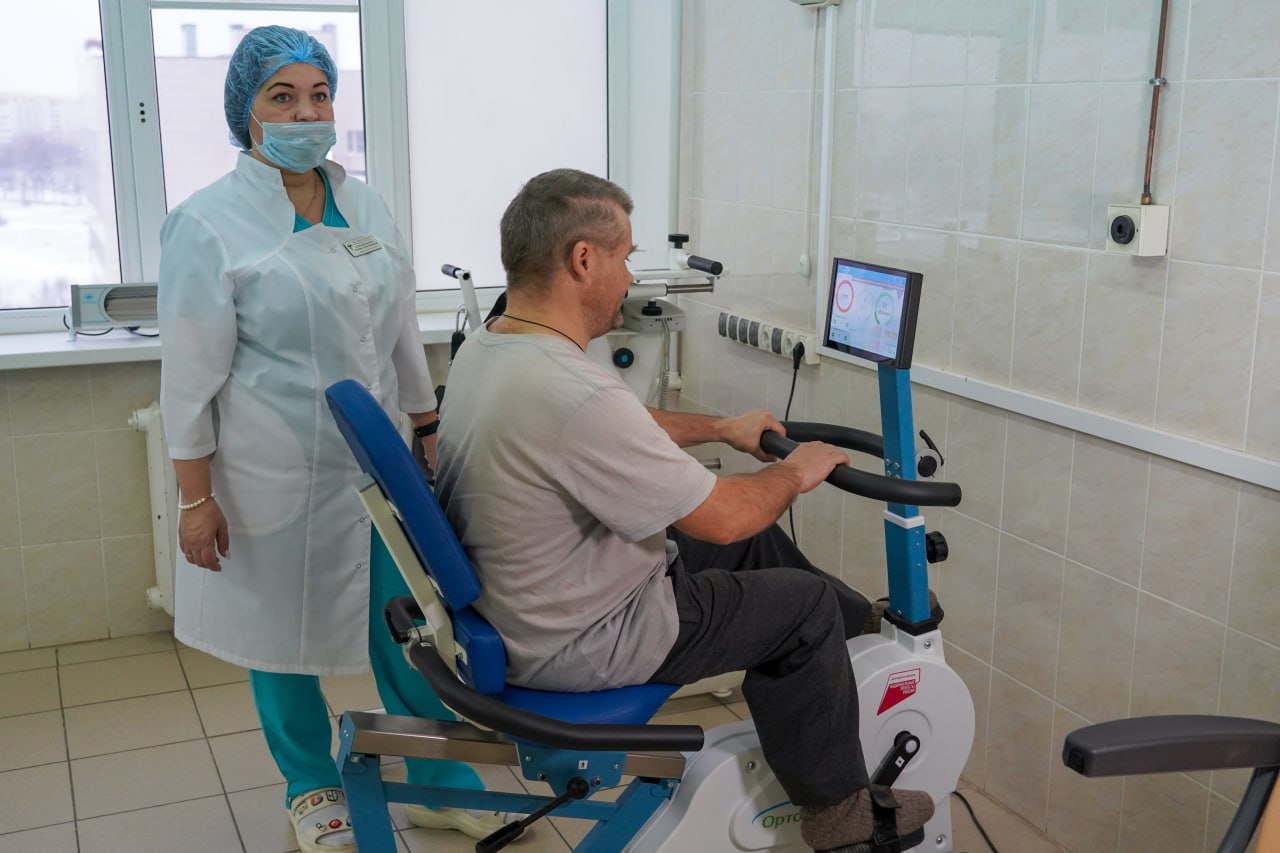 Здесь людей поставят на ноги!