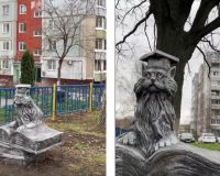 В Туле под раскидистым дубом появился памятник ученому коту
