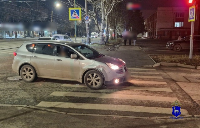 сбили парня