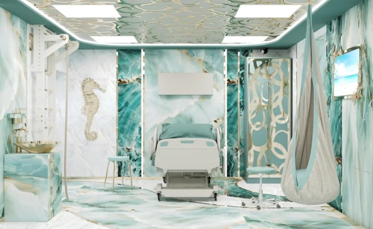 проект родильной палаты в роддоме Свердловской области