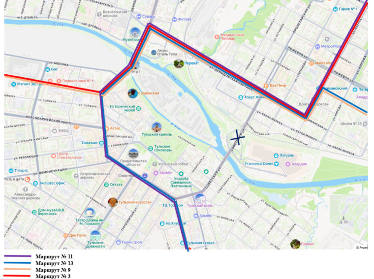 Запрет движения трамваям по Пролетарскому мосту в Туле продлен