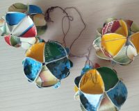 Елочные игрушки-самоделки