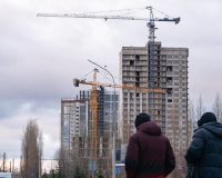 стройка, многоэтажный дом