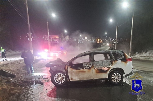 сгорели в машине