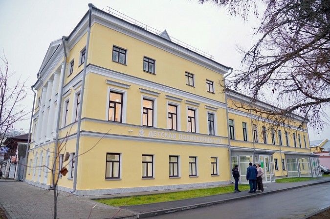 В Кинешме завершается ремонт детской поликлиники