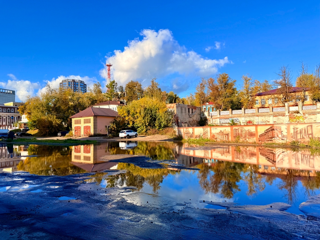 В Иванове готовятся к ремонту коллектора "Кокуй" и дороги над ним