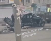 В Тульской области при столкновении двух машин погибла девушка