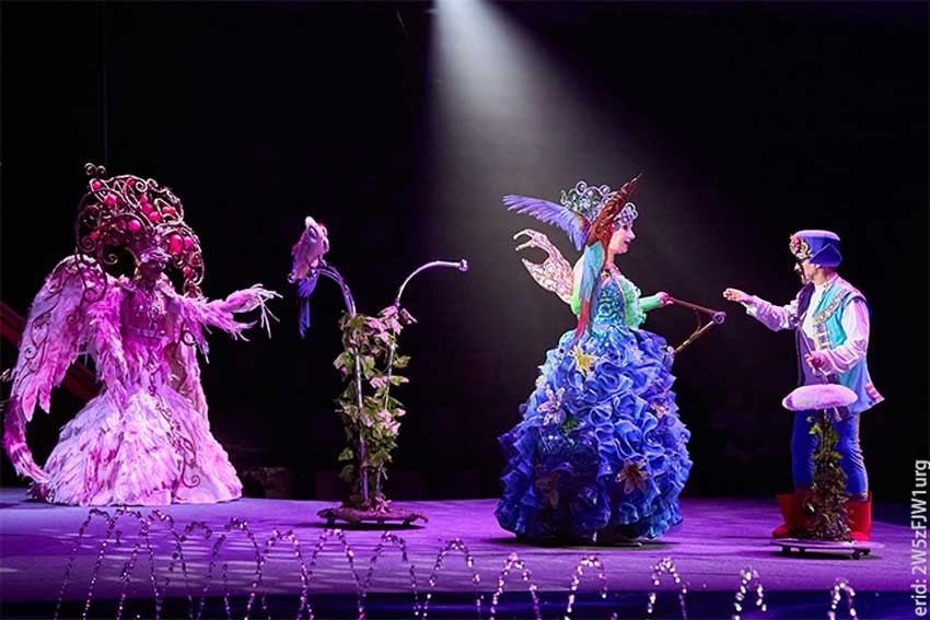 В Ярославле стартует Новогоднее шоу «Цирк на воде Царство фонтанов»