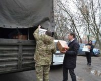 В День волонтера орловский тыл передал новую партию помощи в военный госпиталь Луганска