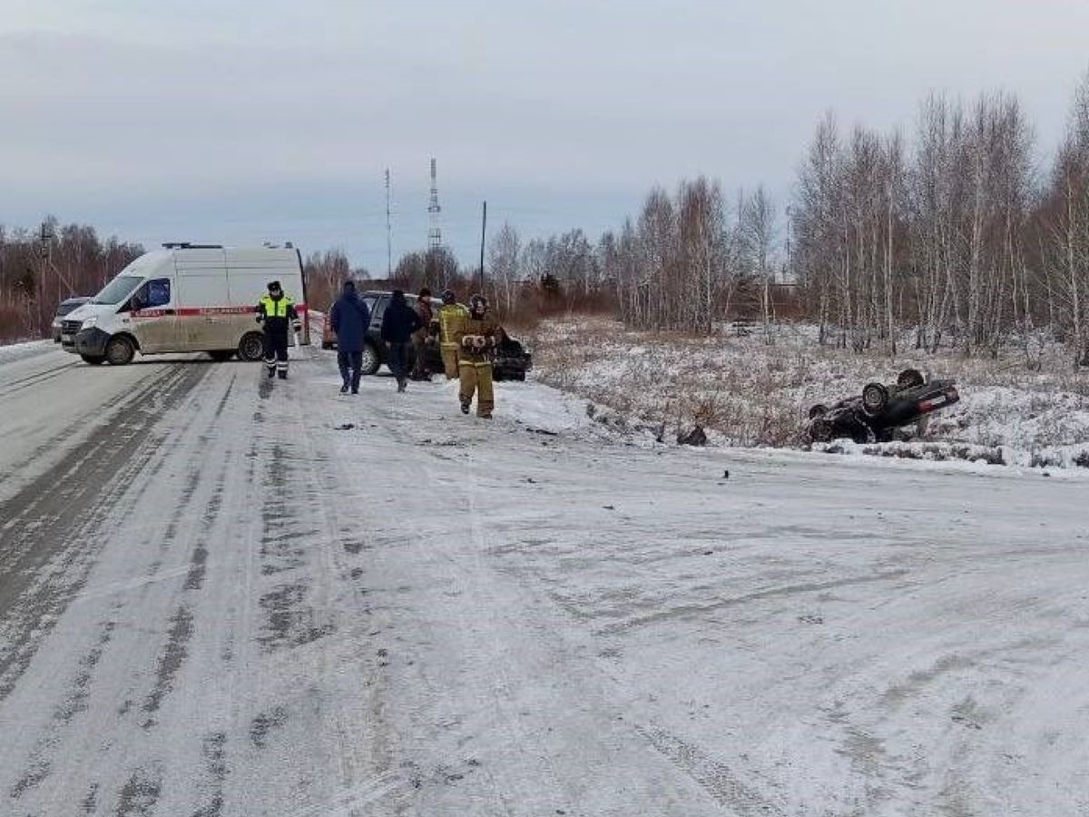 смертельное ДТП с переворотом
