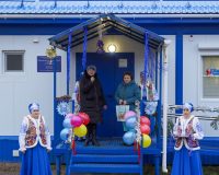 В новгородской деревне Менюша торжественно открыли новый ФАП