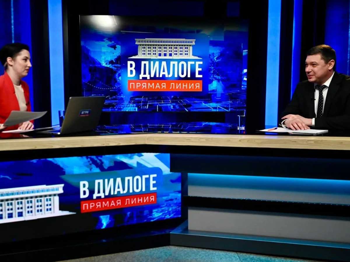 «Прямая линия» с Евгением Первышовым: разговор о настоящем, прошлом и будущем Тамбовщины