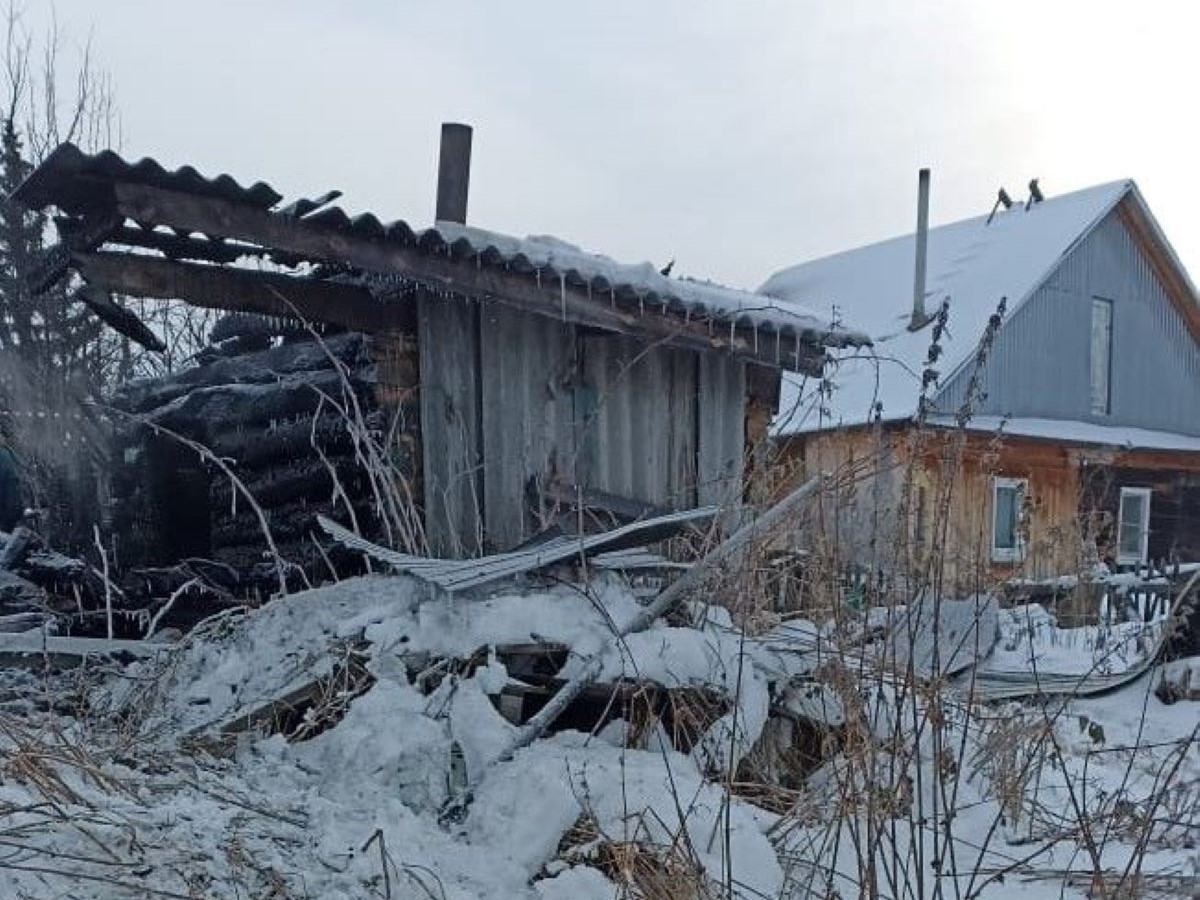 88-летняя женщина погибла на пожаре