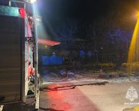 При пожаре в двухквартирном бараке в Тульской области погиб мужчина