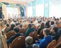 Студентов двух техникумов в Орловской области познакомили с основными железнодорожными профессиями