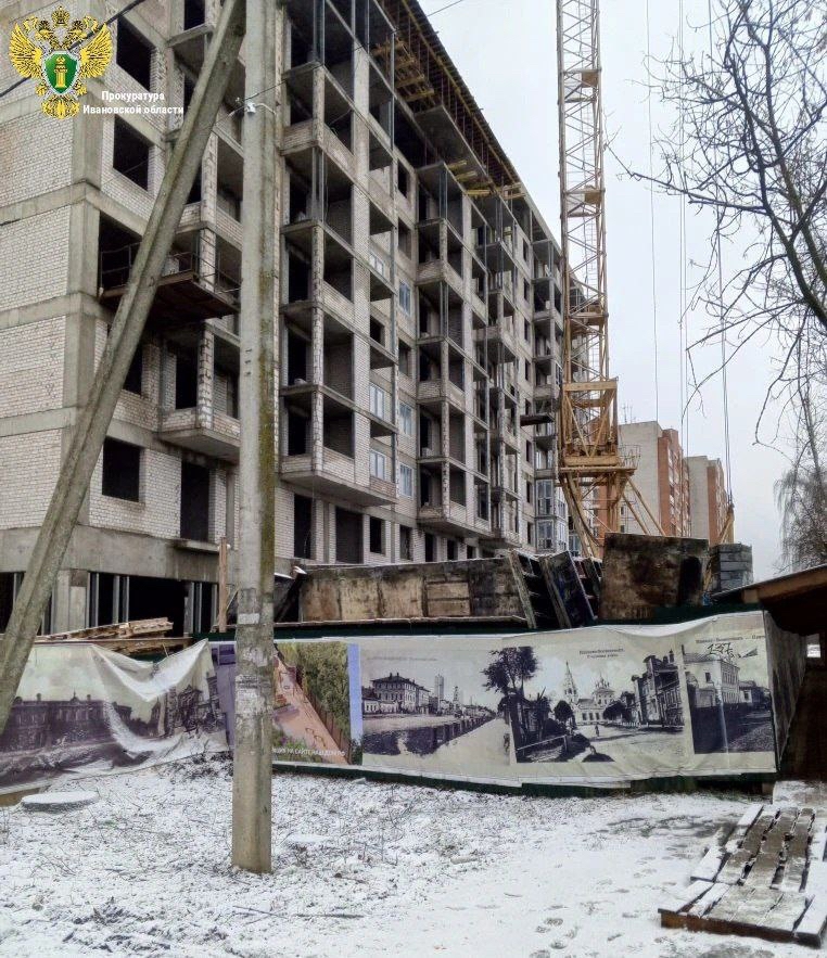 В Иванове на стройке погиб рабочий