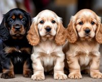 Щенки кокер-спаниеля