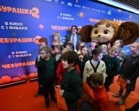 фото с премьеры фильма Черурашка -2
