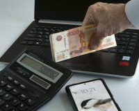 калькулятор, рубли
